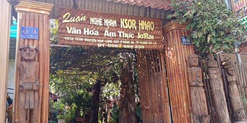 Quán gà nướng Ksor Hnao
