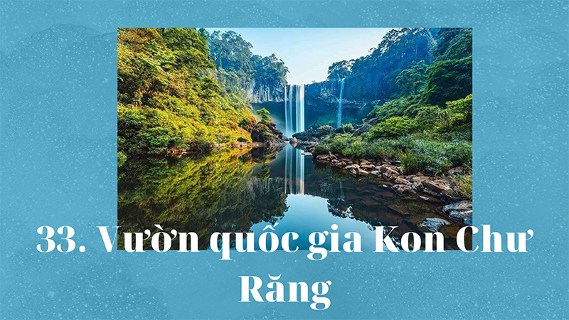 Vườn Quốc gia Kon Chư Rang và thác K50
